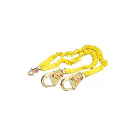 3M Dbi-Sala 6 ft. Length, Snap Hook, 2 Leg(s), 310 lb Weight Capacity 1244409